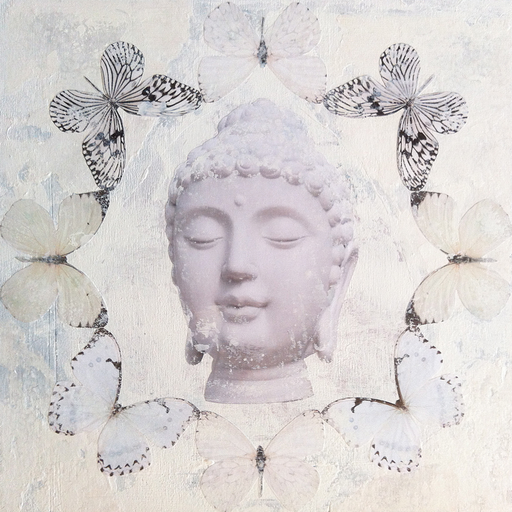 Buddha Butterflies - White