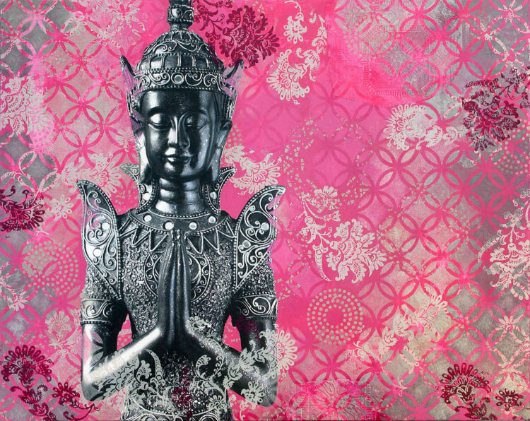 Buddha in Pink