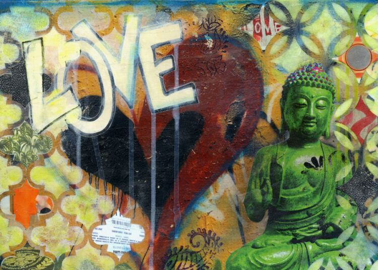 Buddha Love Print